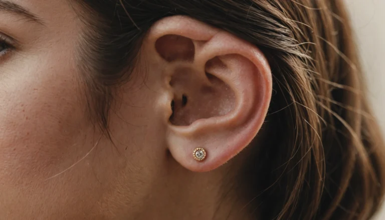 boucle d'oreilles deuxieme trou