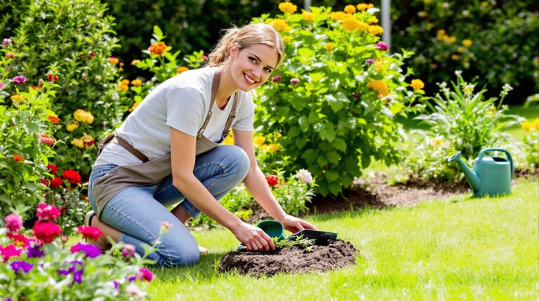 Comment entretenir facilement son jardin quand on est débutante ?