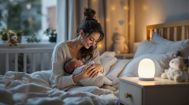 Veilleuse de maternité : un accessoire pratique et rassurant pour bébé 🌙