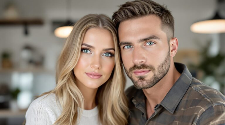 couleur de cheveux yeux verts teint clair