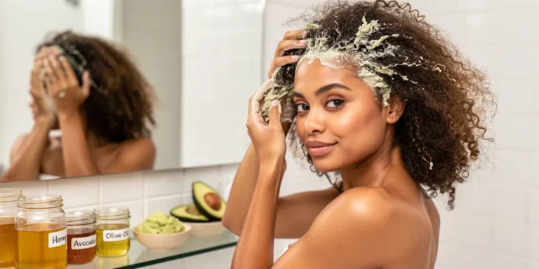 masque naturel hydratant cheveux