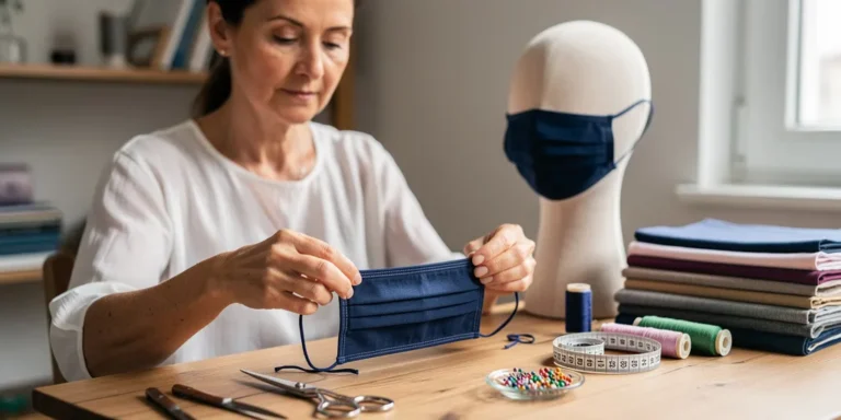 fabriquer un masque en tissus