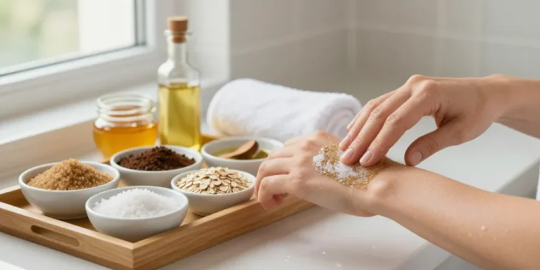 comment enlever les peaux mortes du corps naturellement