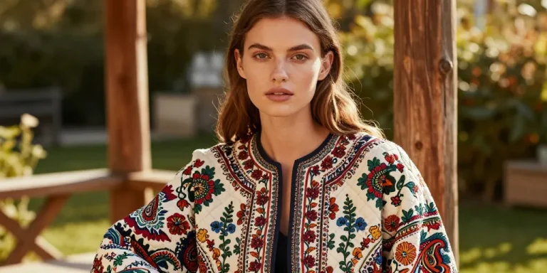 veste matelassée femme motifs